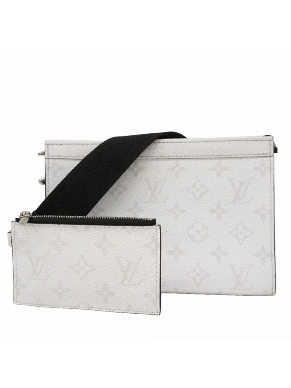 Louis Vuitton Shoulder Bag Taigarama Gaston Wearable Wallet Blanc